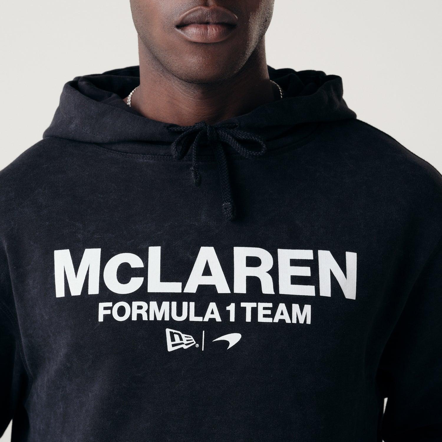 McLaren Formula 1 Team Washed Black Hoodie Male Product Image