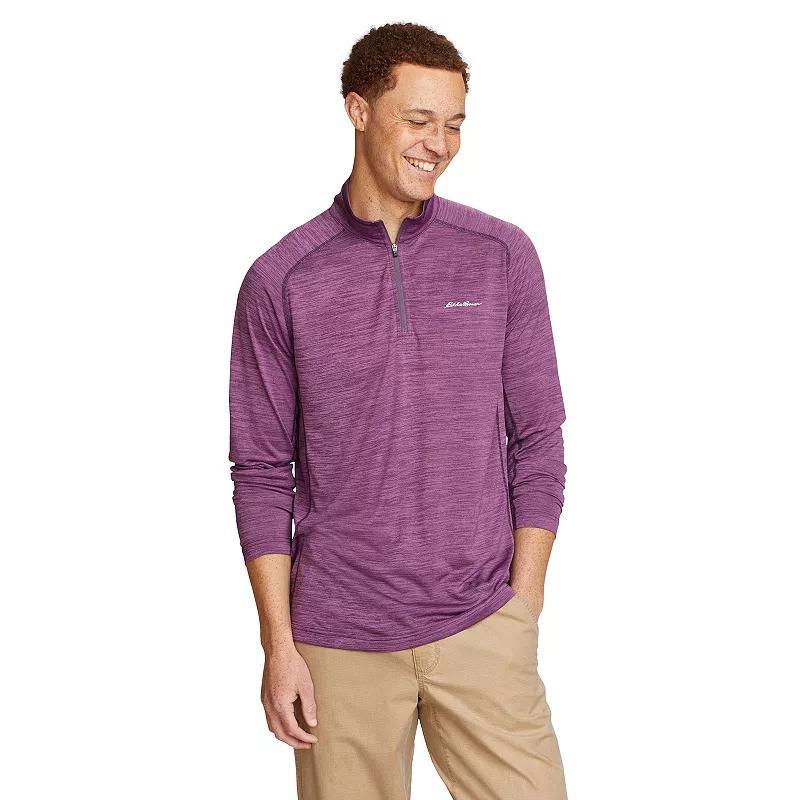 Men's Eddie Bauer Resolution Quarter-Zip Top, Size: XXL, Black Product Image