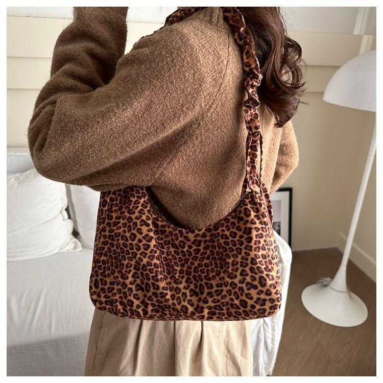 Leopard Print Shoulder Bag Product Image