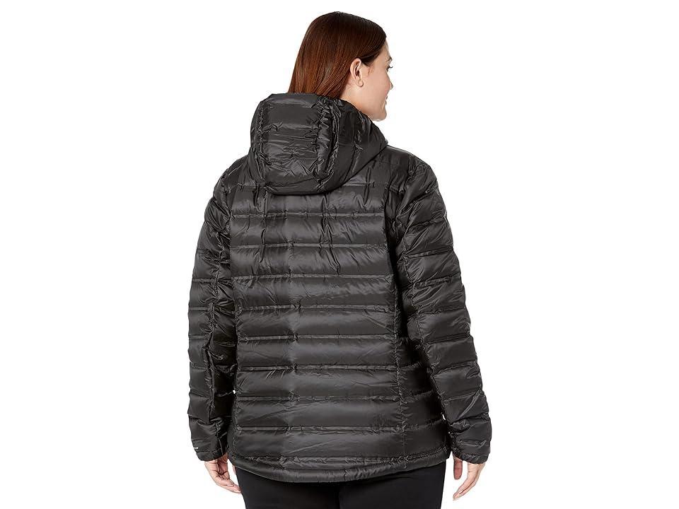 Columbia Plus Size Pebble Peak Down Hooded Jacket Women's Clothing Product Image