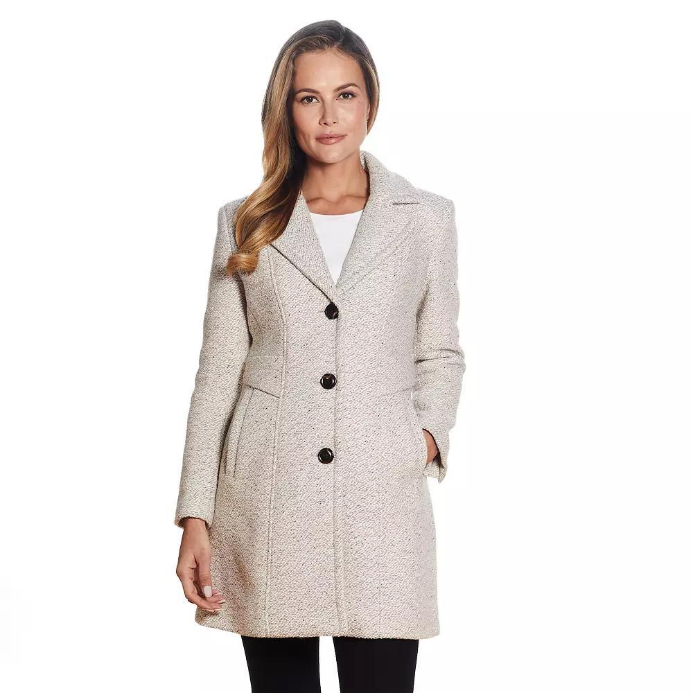 Women's Gallery Wool-Blend Walker Coat,  Product Image