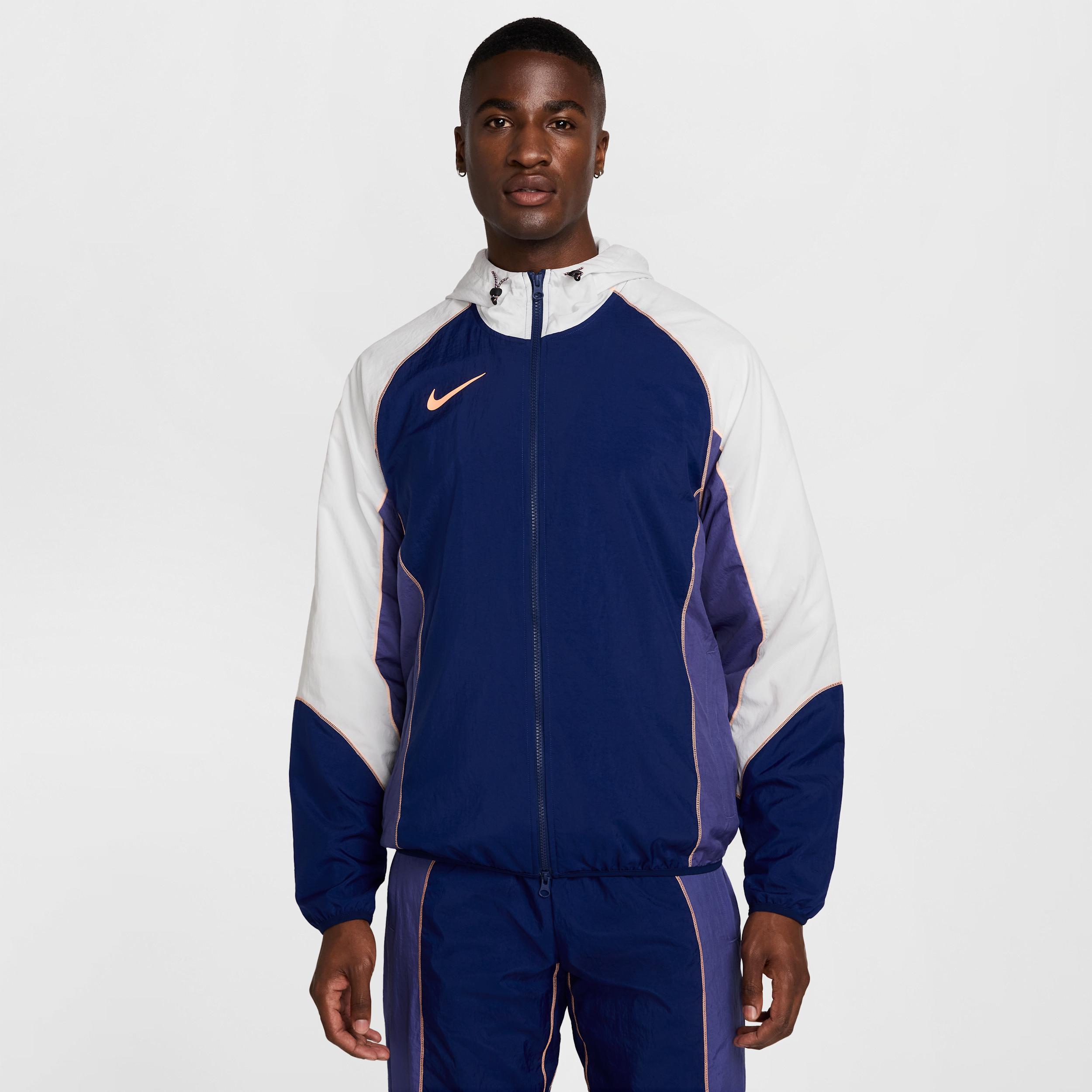 Nike Strike+ Men's Water-Repellent Hooded Soccer Jacket Product Image