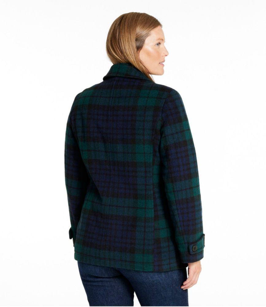 
                            Women's Classic Lambswool Peacoat, Pattern
                         Product Image