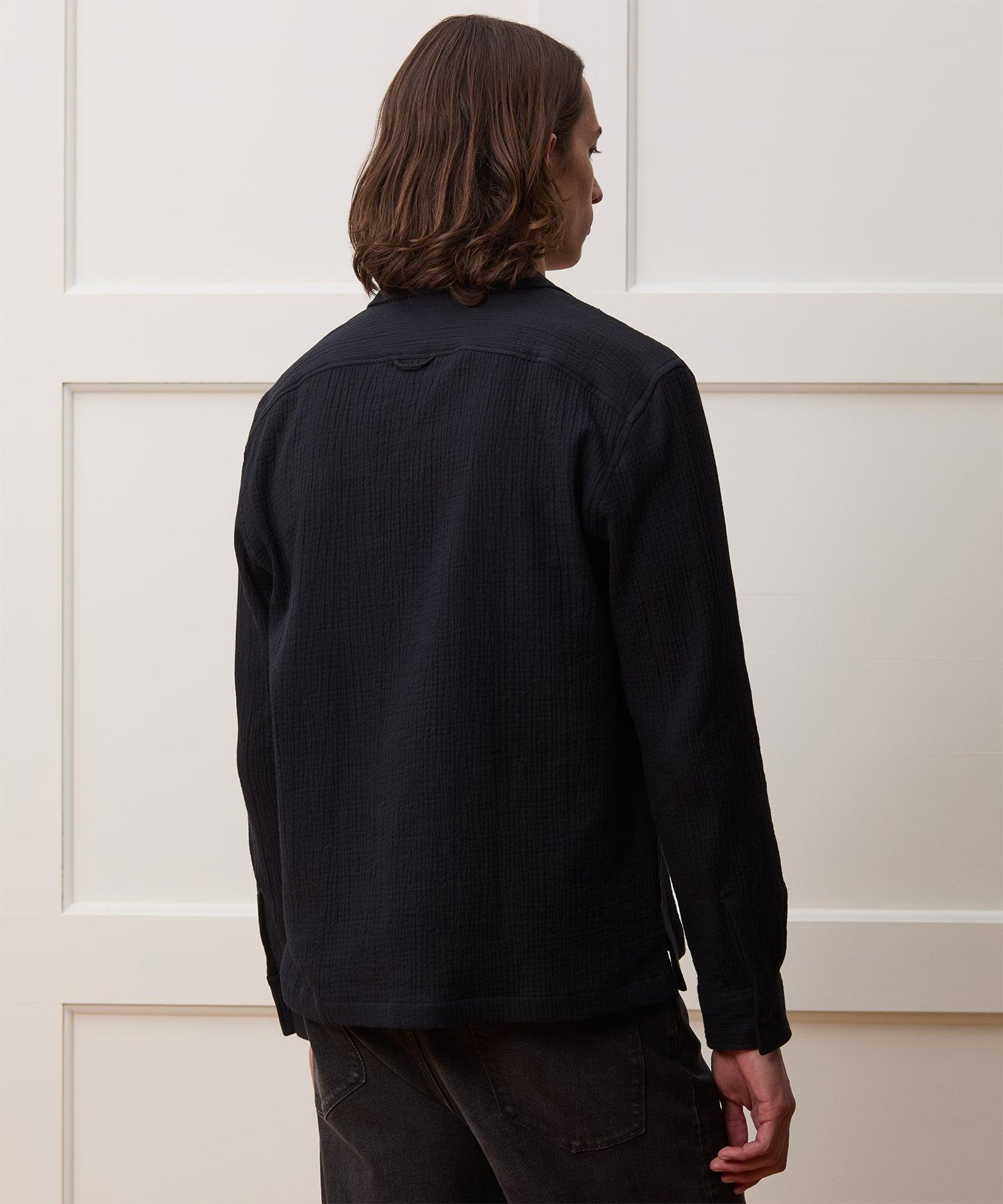 Cotton Double Cloth Gauze Overshirt Product Image