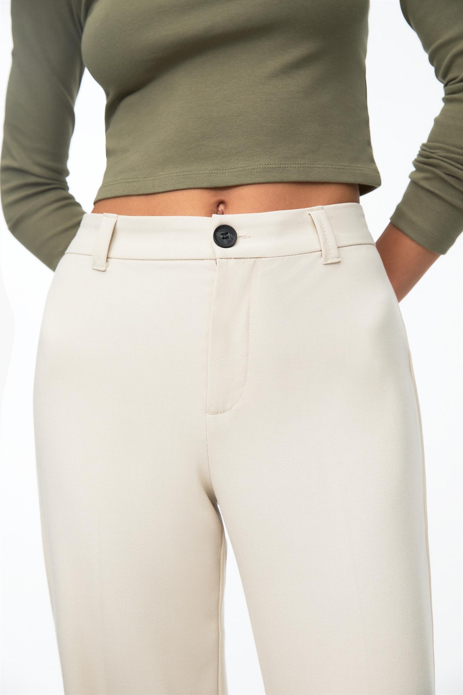 Straight-leg smart pants Product Image