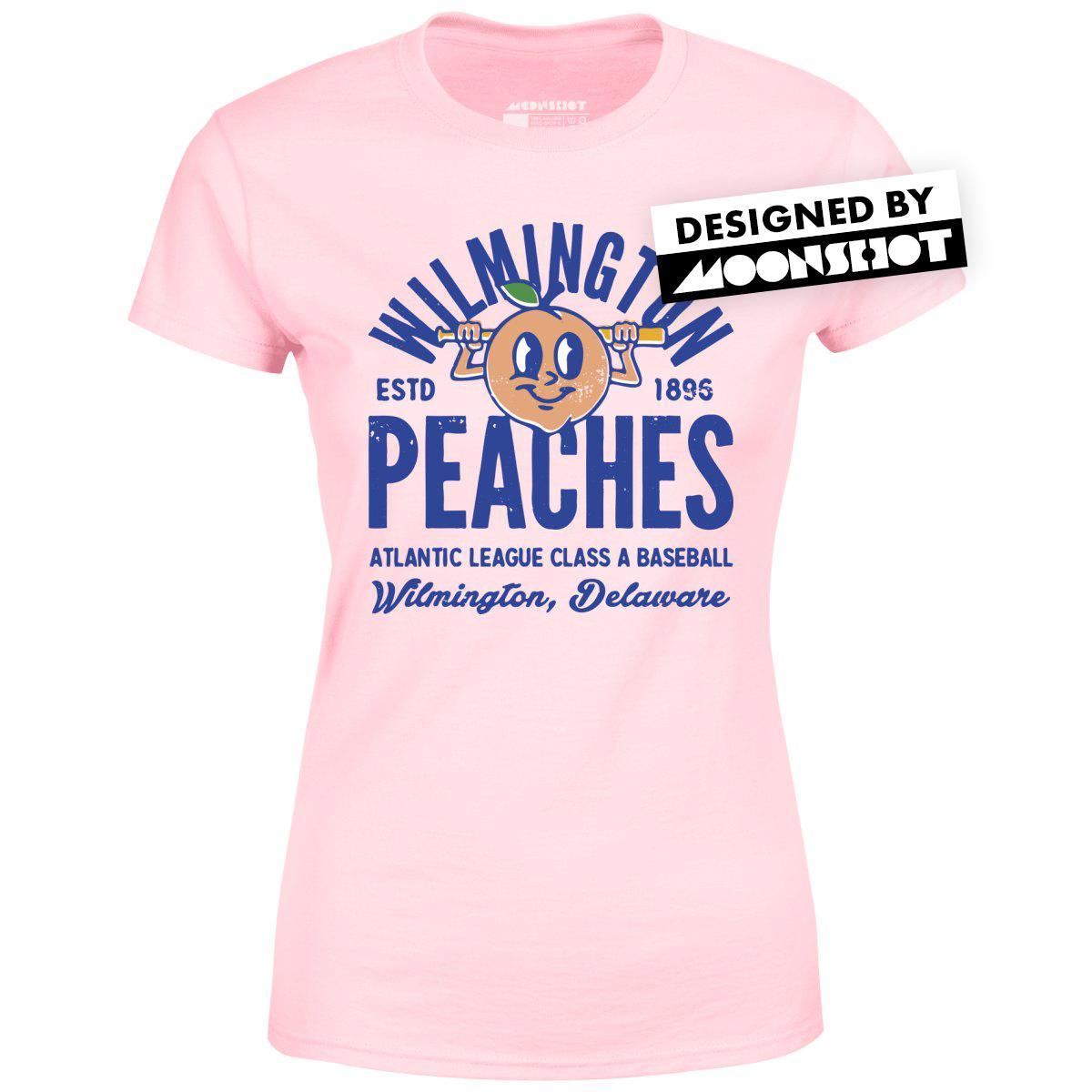 Wilmington Peaches - Delaware - Vintage Defunct Baseball Teams - Women's T-Shirt Female Product Image