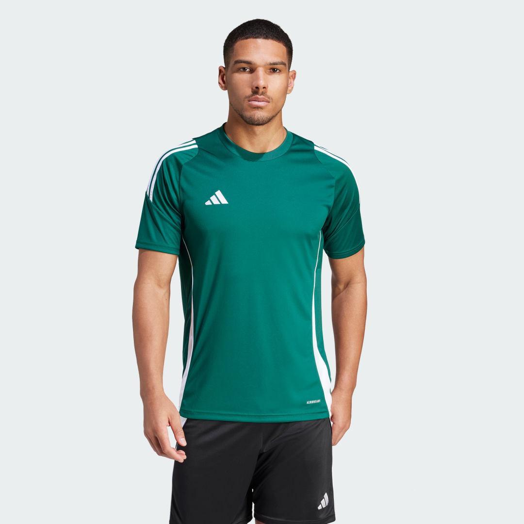 adidas Tiro 24 Jersey Team Dark Green S Mens Product Image