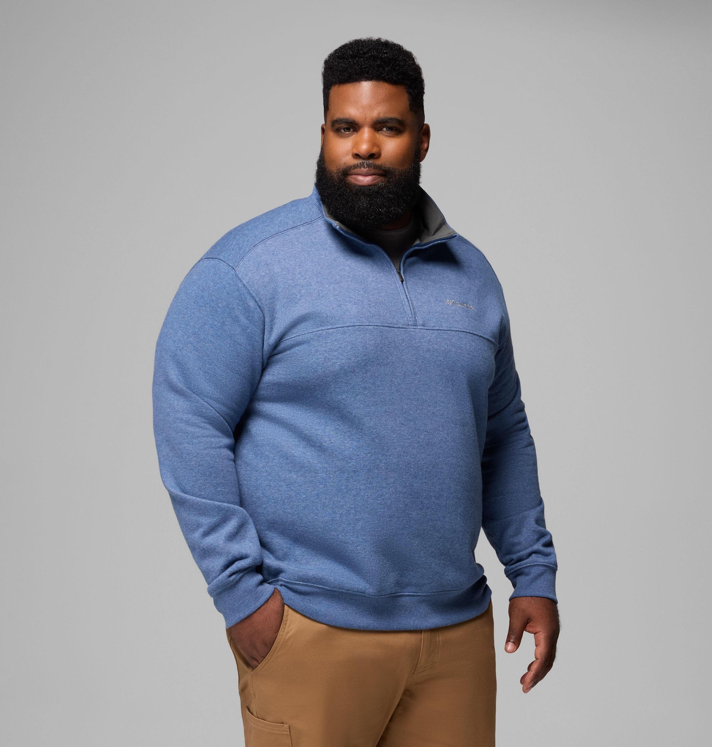 Columbia Mens Hart Mountain II Half Zip Sweatshirt - Big- Product Image