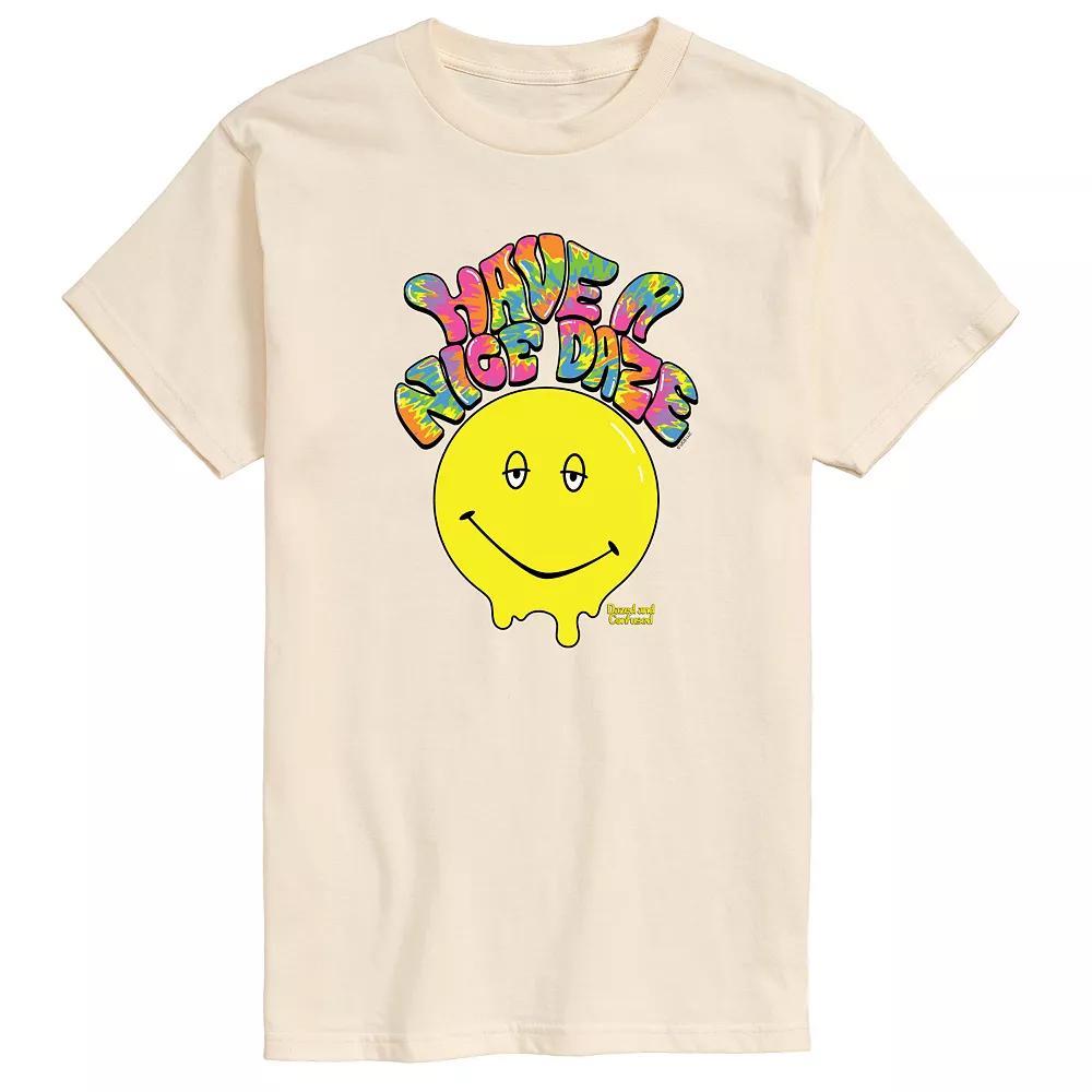 Men's Dazed and Confused Have A Nice Daze Smiley Graphic Tee,  Product Image