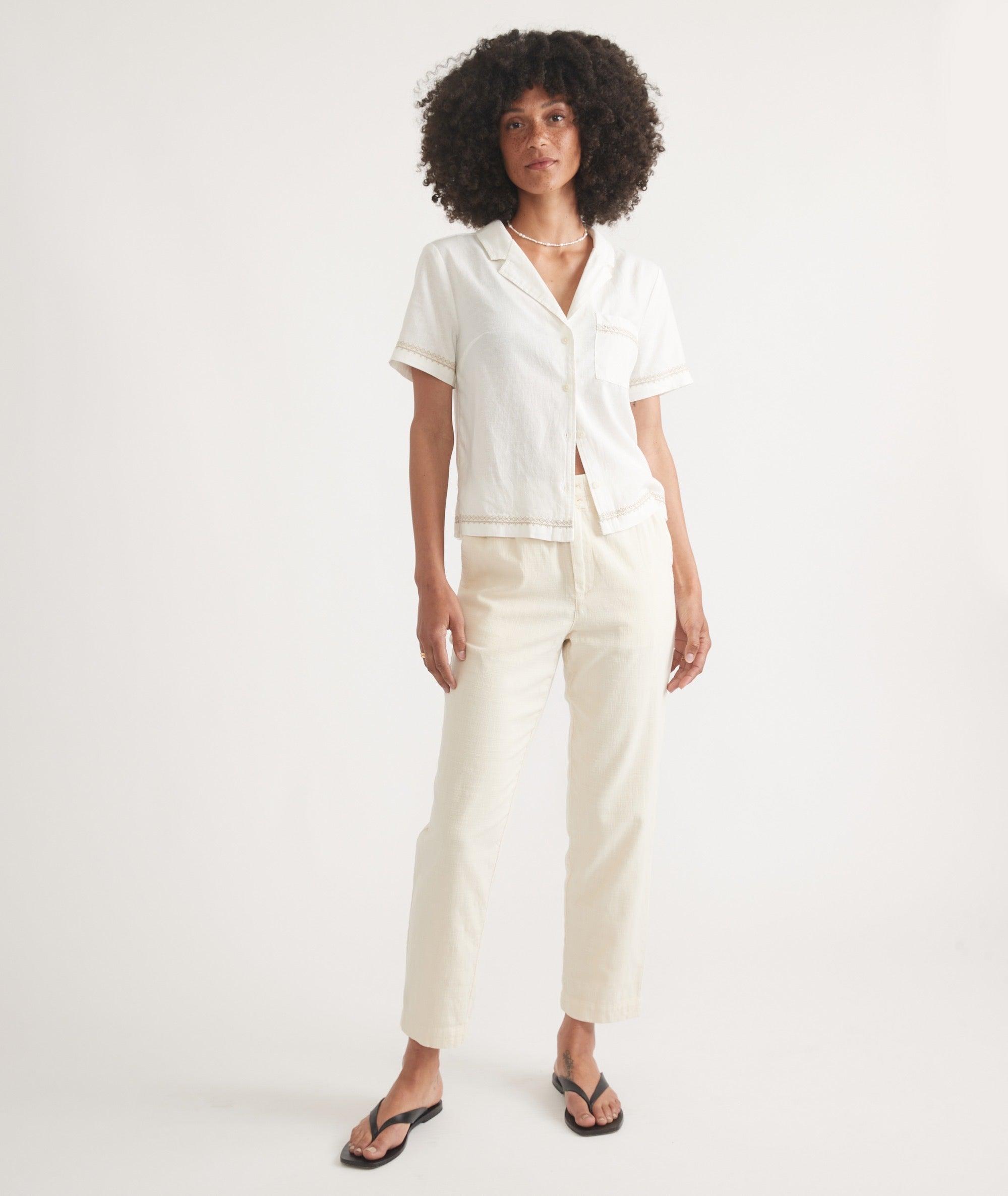 Elle Relaxed Crop Pant Product Image