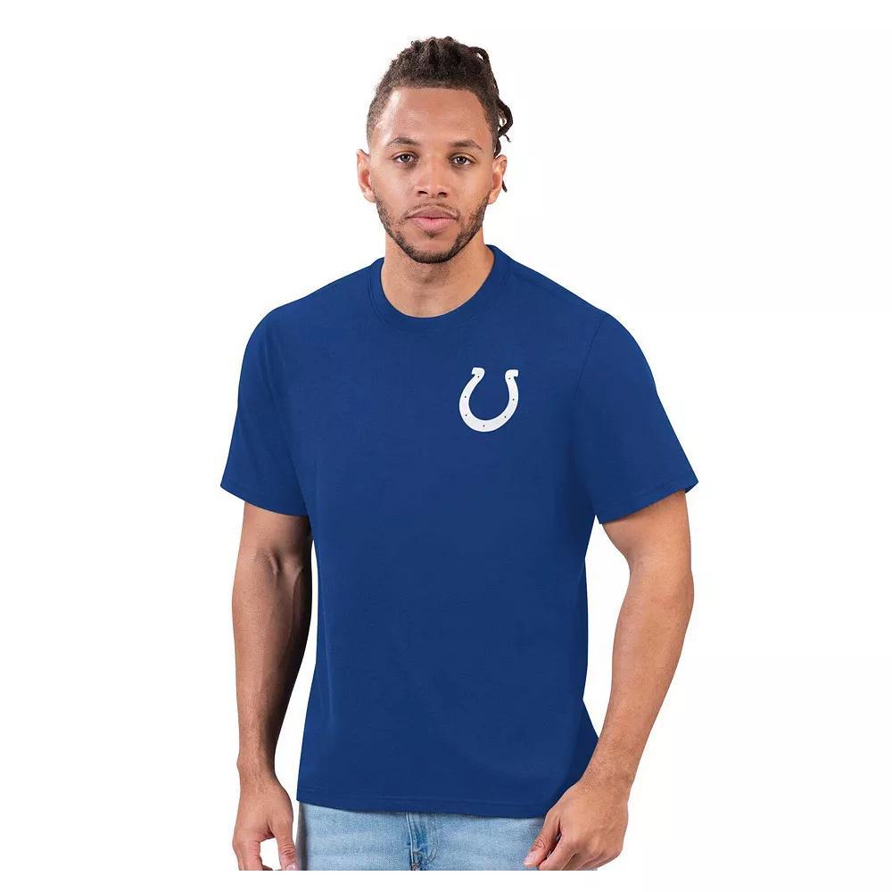 Men's Margaritaville  Royal Indianapolis Colts Sunday Vibes T-Shirt, Size: Large, Blue Product Image