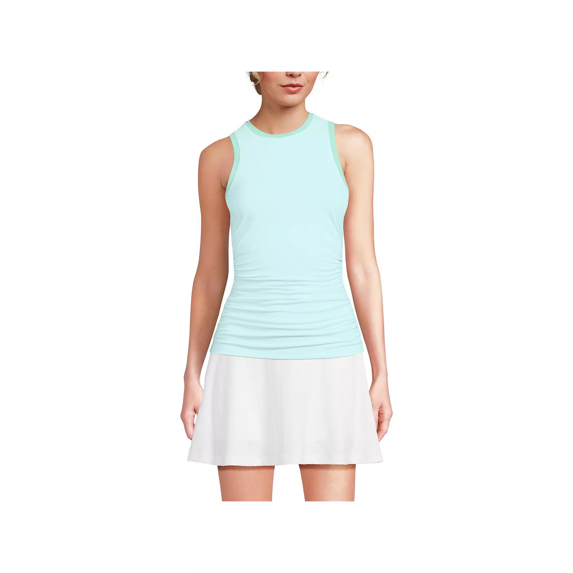Women's Lands' End Power Performance Fitted Tank Top,  Product Image