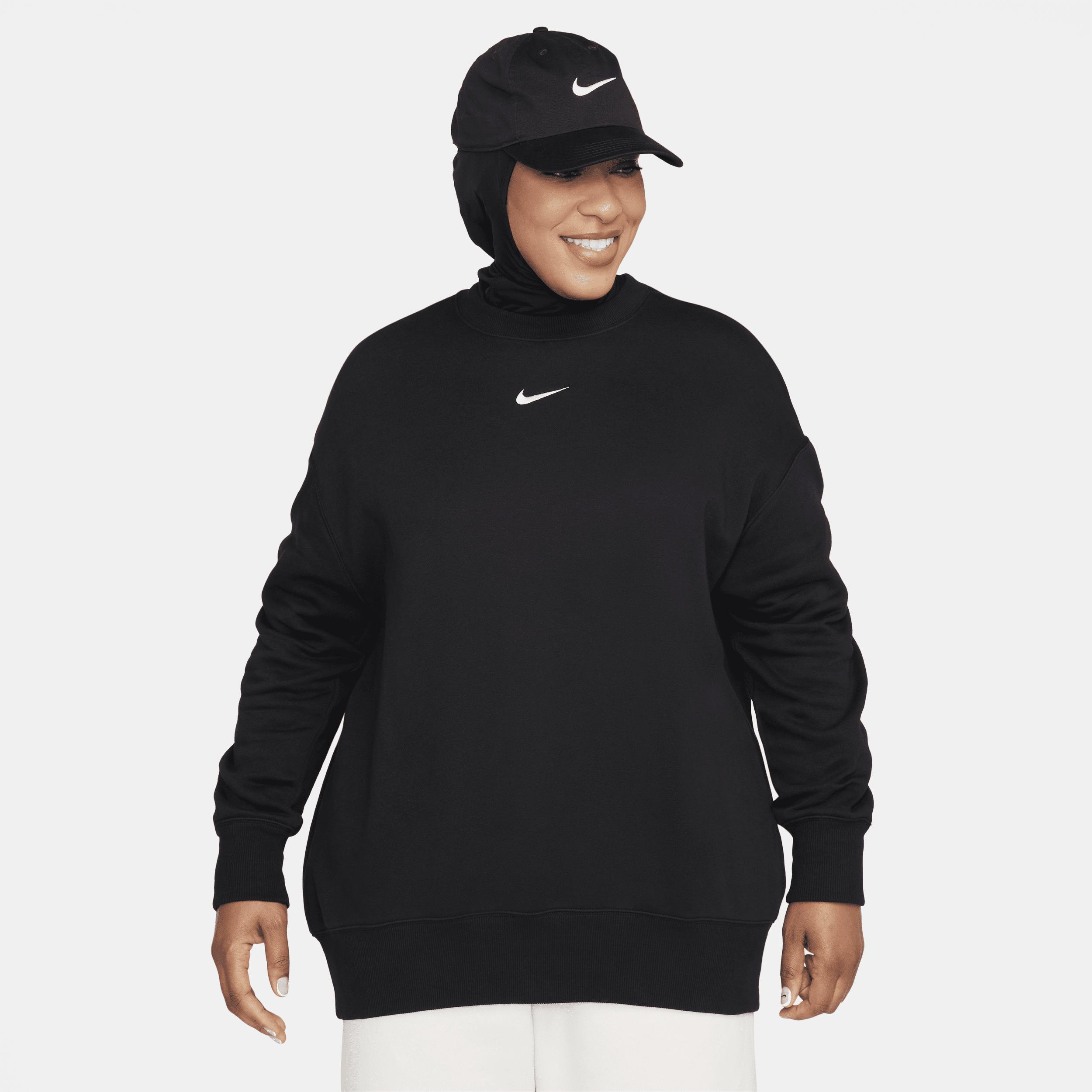 Womens Nike Sportswear Phoenix Fleece Oversized Crew-Neck Sweatshirt Product Image