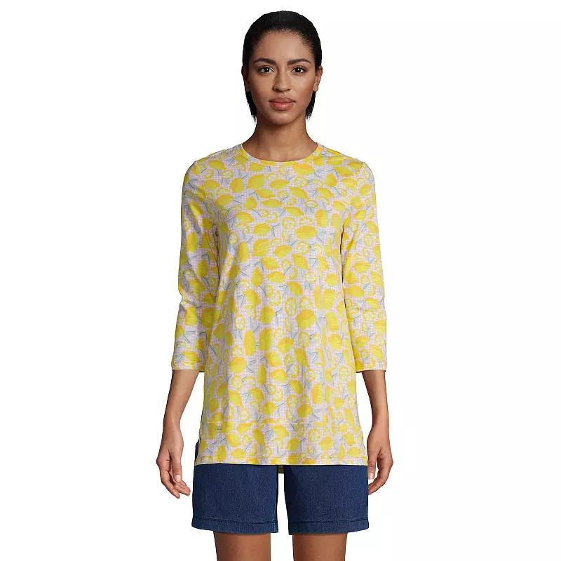 Womens Lands End Slubbed Swing Tunic Top Product Image