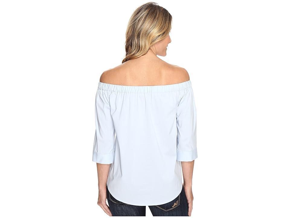 Vince Camuto 3/4 Sleeve Off Shoulder Blouse (Dew ) Women's Blouse Product Image