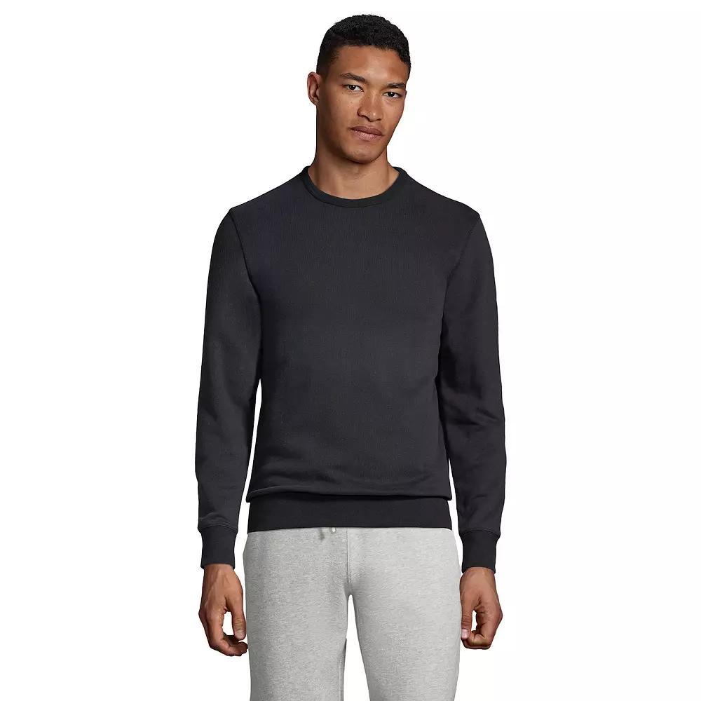 Big & Tall Lands' End Serious Sweats Crewneck Sweatshirt, Men's,  Product Image