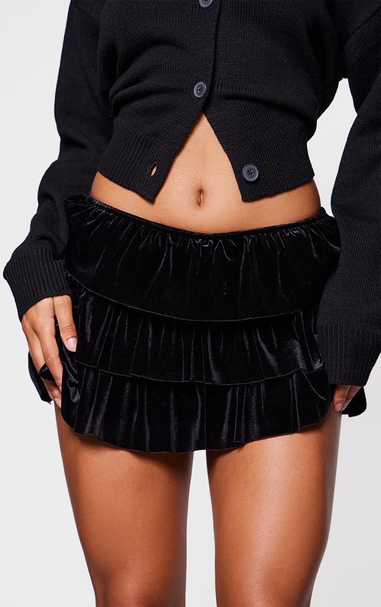 Black Velvet Rara Bloomer Shorts Product Image