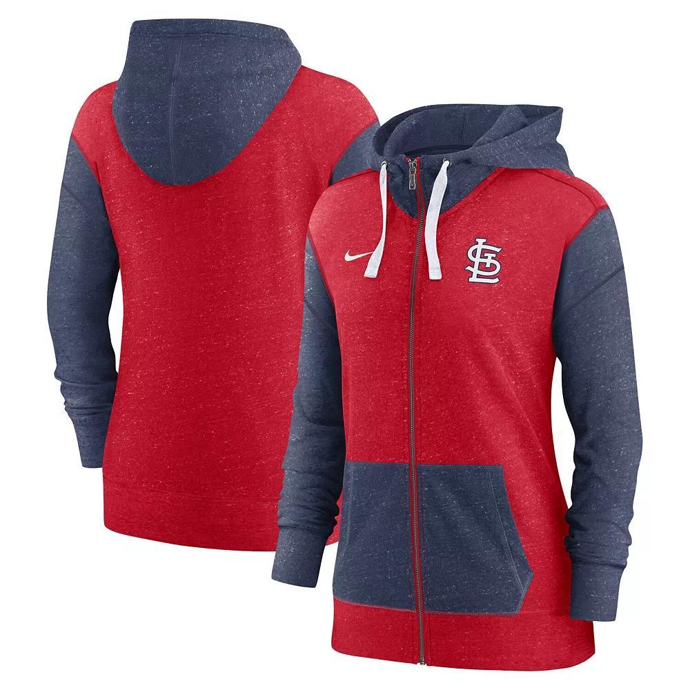 Women's Nike Red St. Louis Cardinals Full-Zip Hoodie, Size: XS Product Image