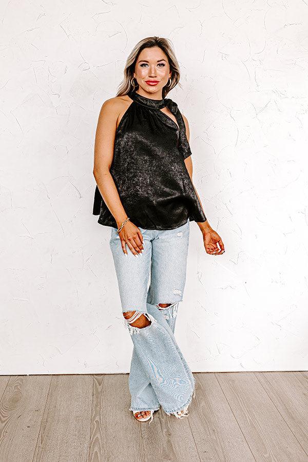 Make It Memorable Shift Top In Black Product Image