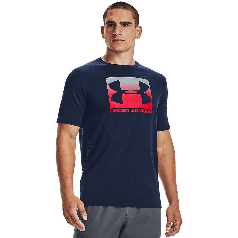 Mens Under Armour Boxed Sportstyle Tee Product Image