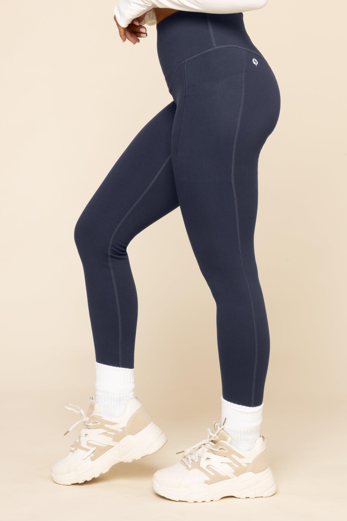 Supersculpt™ Leggings with Pockets - Cosmic Navy Product Image