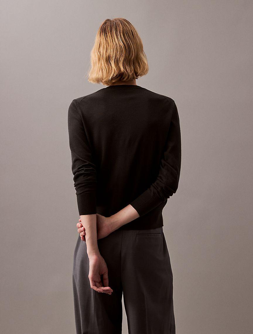 Tech Merino Slim Fit Cardigan Product Image