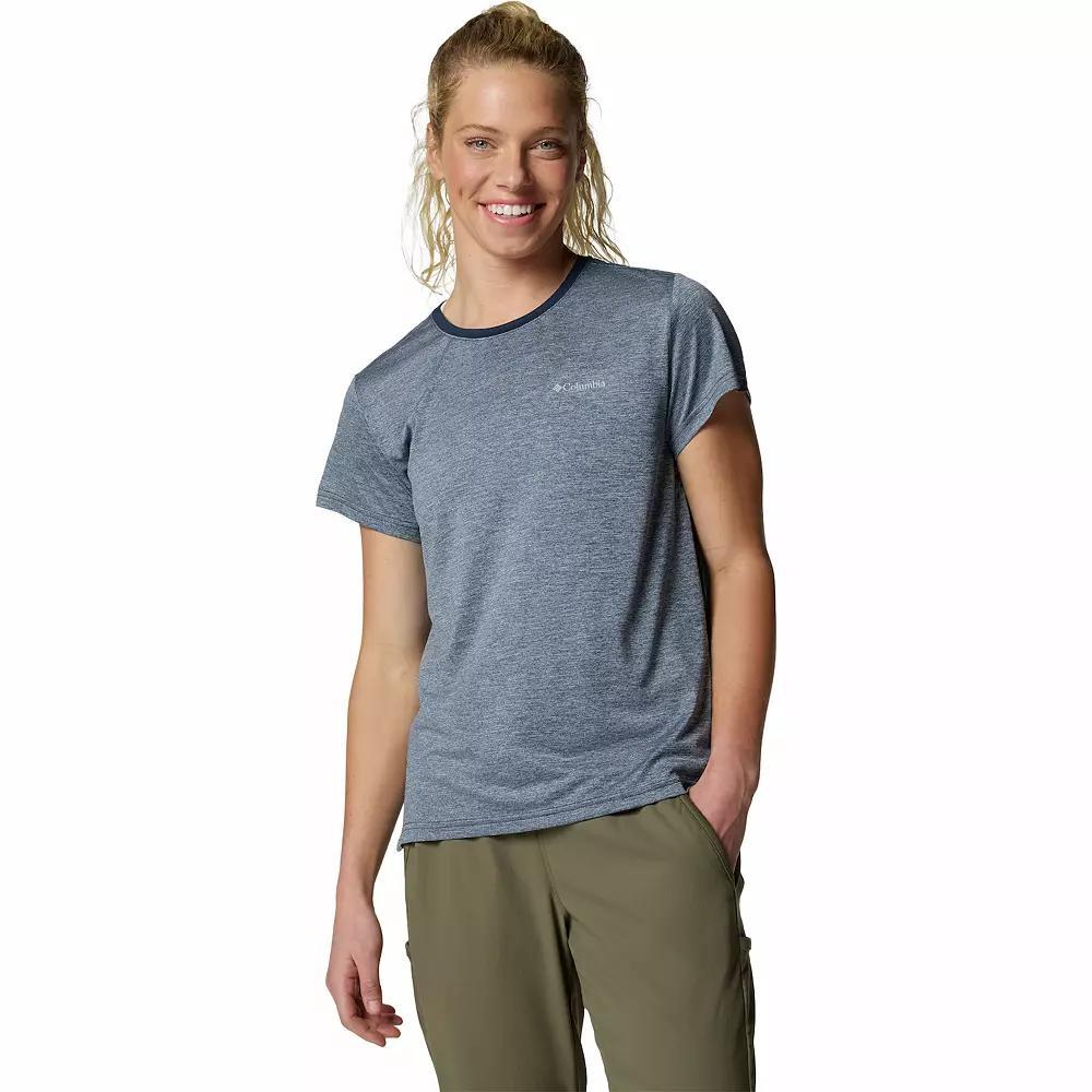 Columbia Womens Vista Hill Short Sleeve Crew Shirt- Product Image