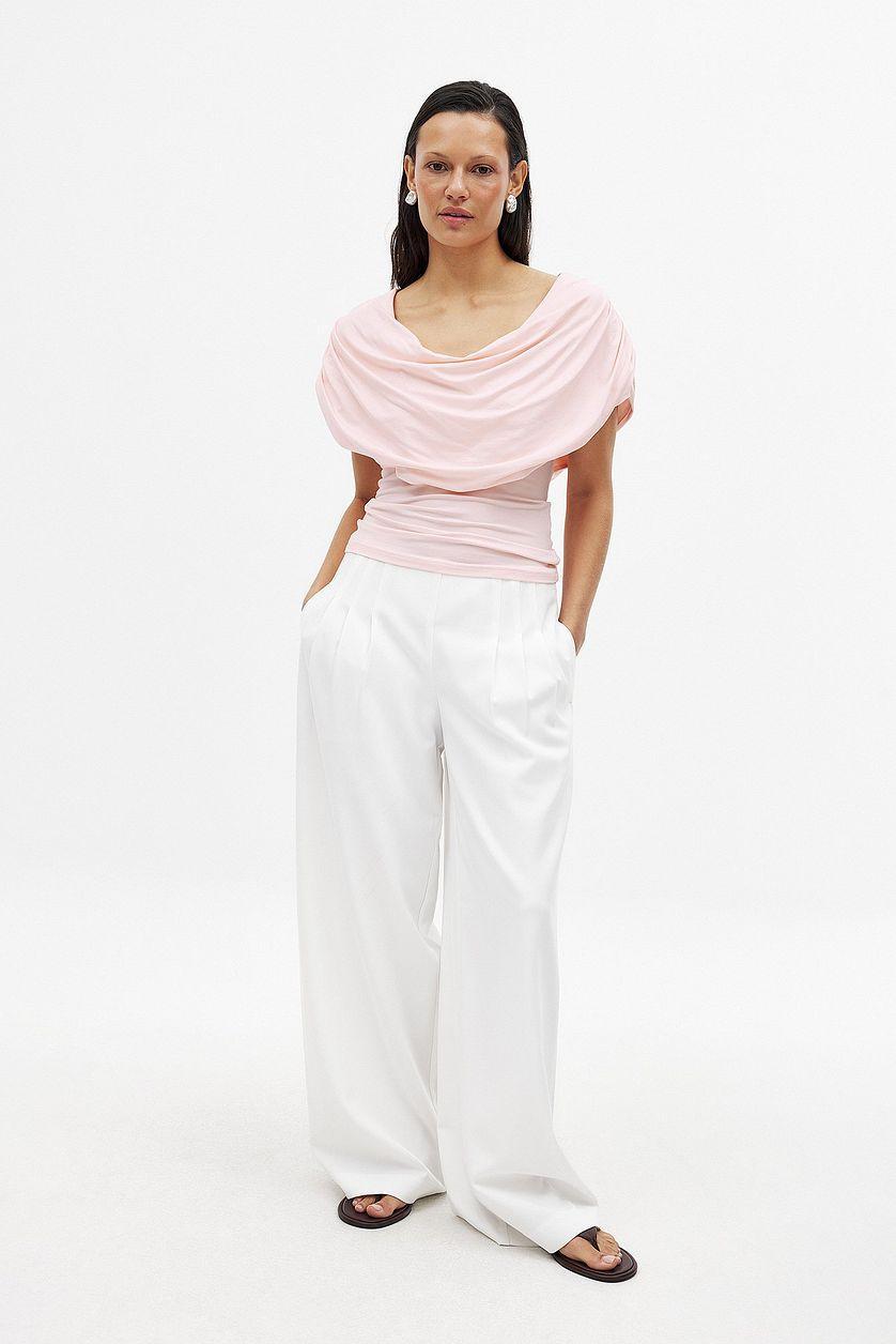 Soft Line Draped Top Product Image