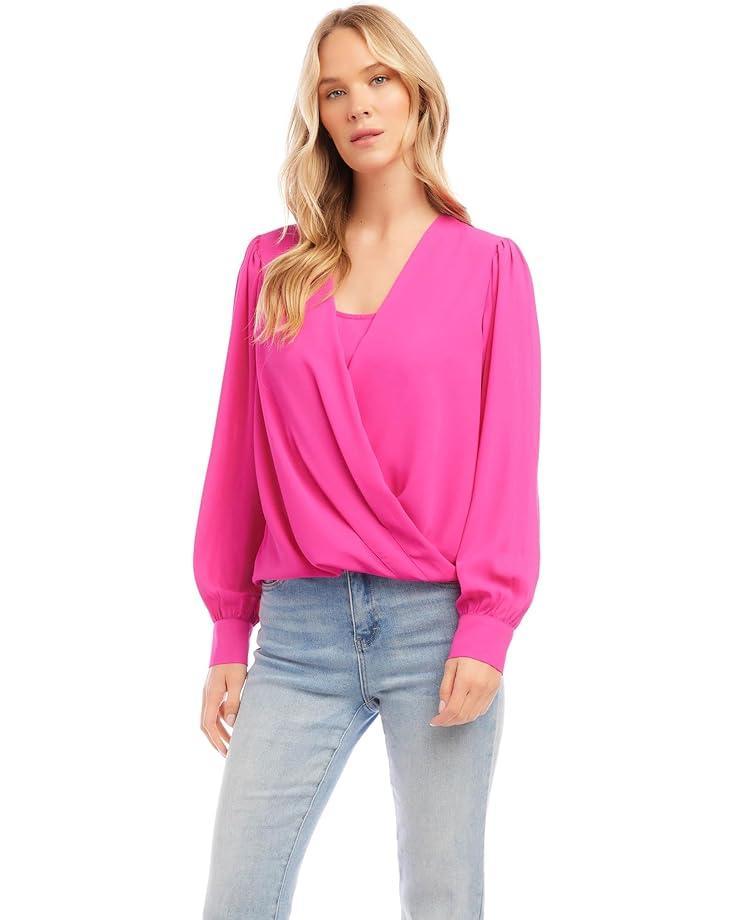 Women's Karen Kane Drape Front Top Product Image