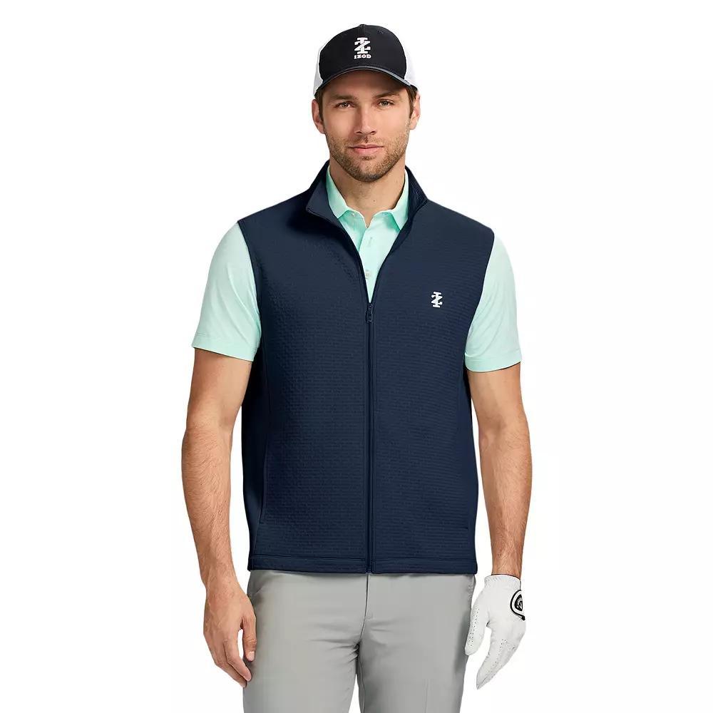 Men's IZOD Hydrashield Vest, Size: Small, Blue Blazer Product Image