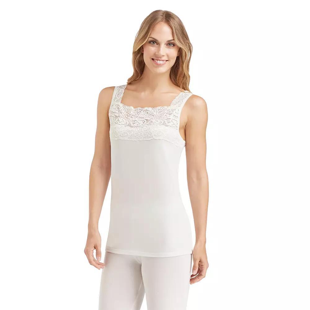 Cuddl Duds® SofTech Lace-Trim Tank Top - Women's,  Product Image