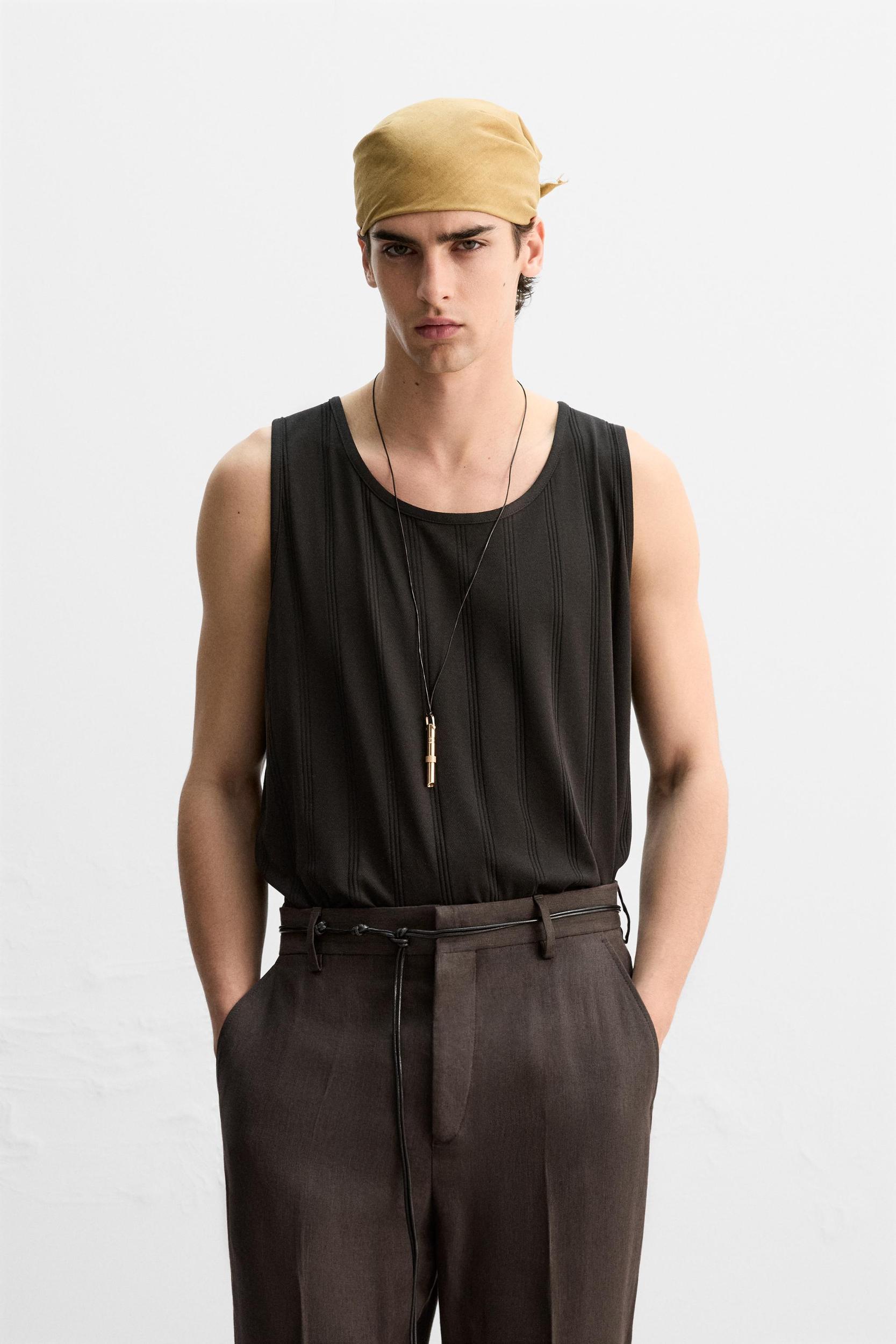 TEXTURED TANK TOP Product Image