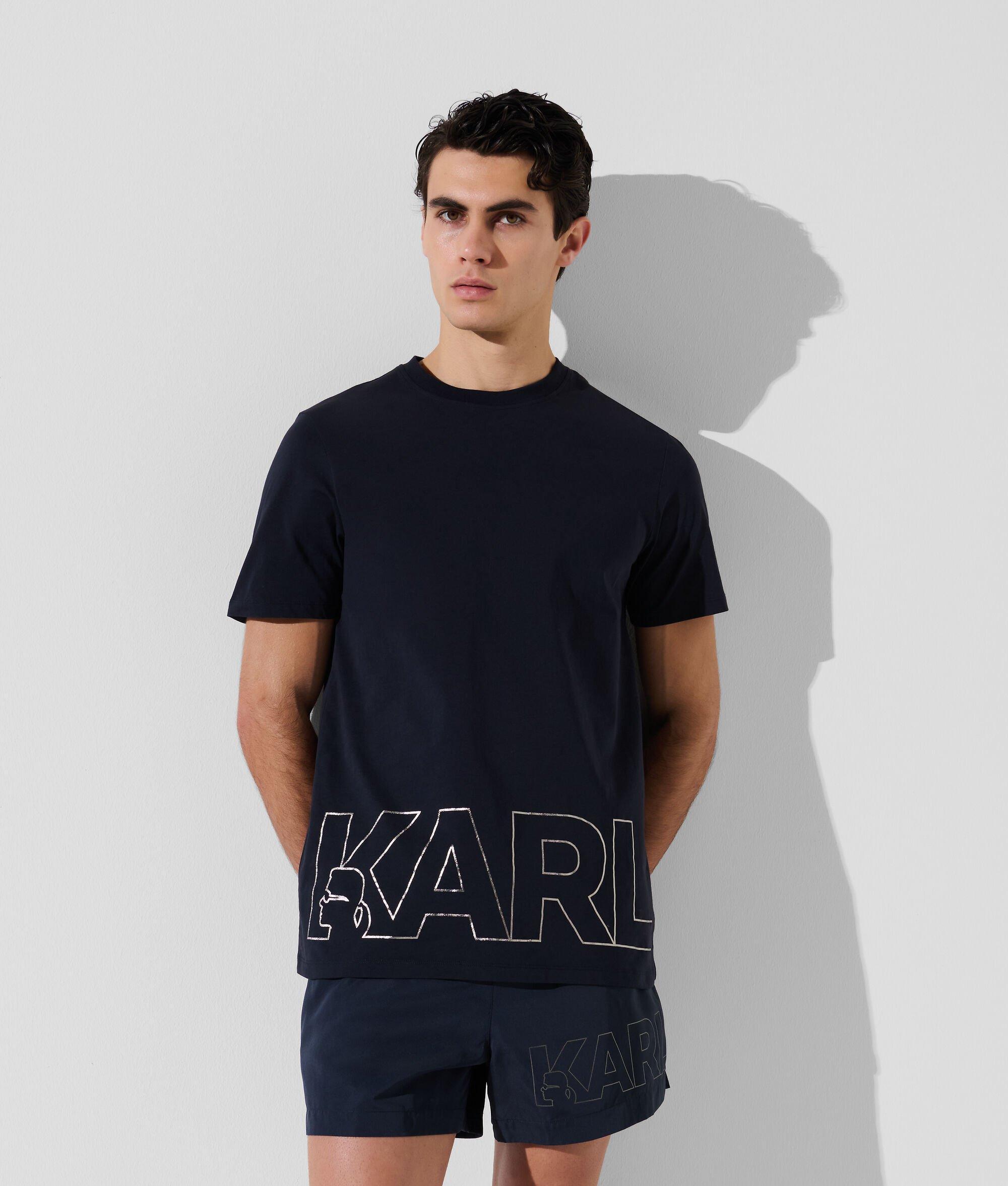 METALLIC LOGO BEACH T-SHIRT Product Image