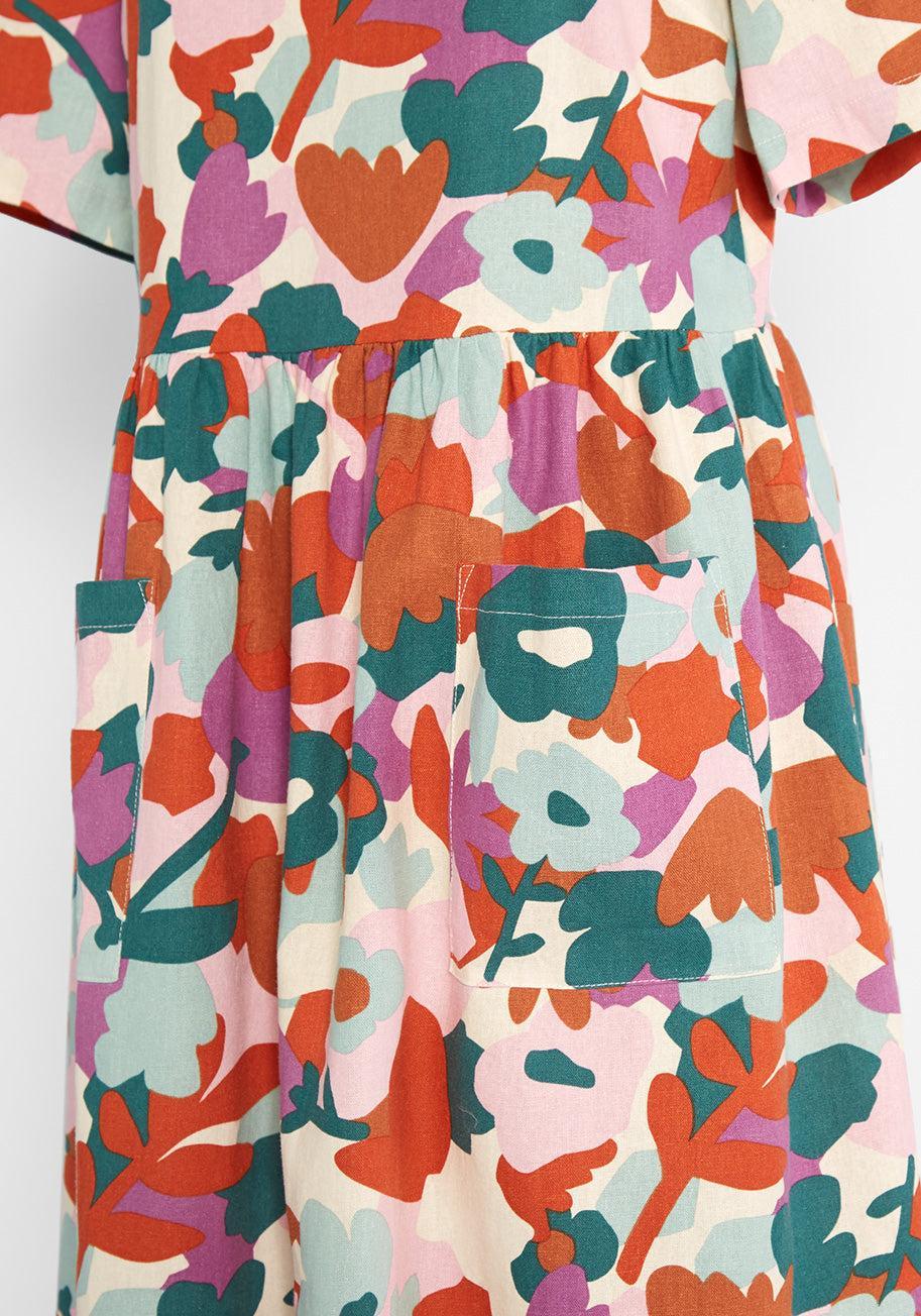 Springtime Impressions Babydoll Dress Product Image