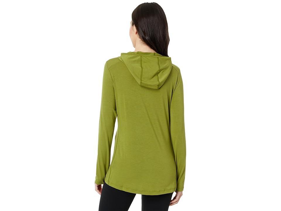 L.L.Bean Tropicwear Comfort Hoodie (Fern) Women's Clothing Product Image