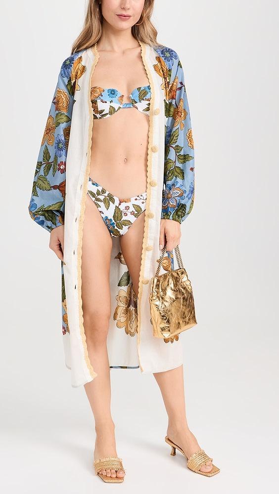 FARM Rio Garden Scarf Bikini Bottoms | Shopbop Product Image