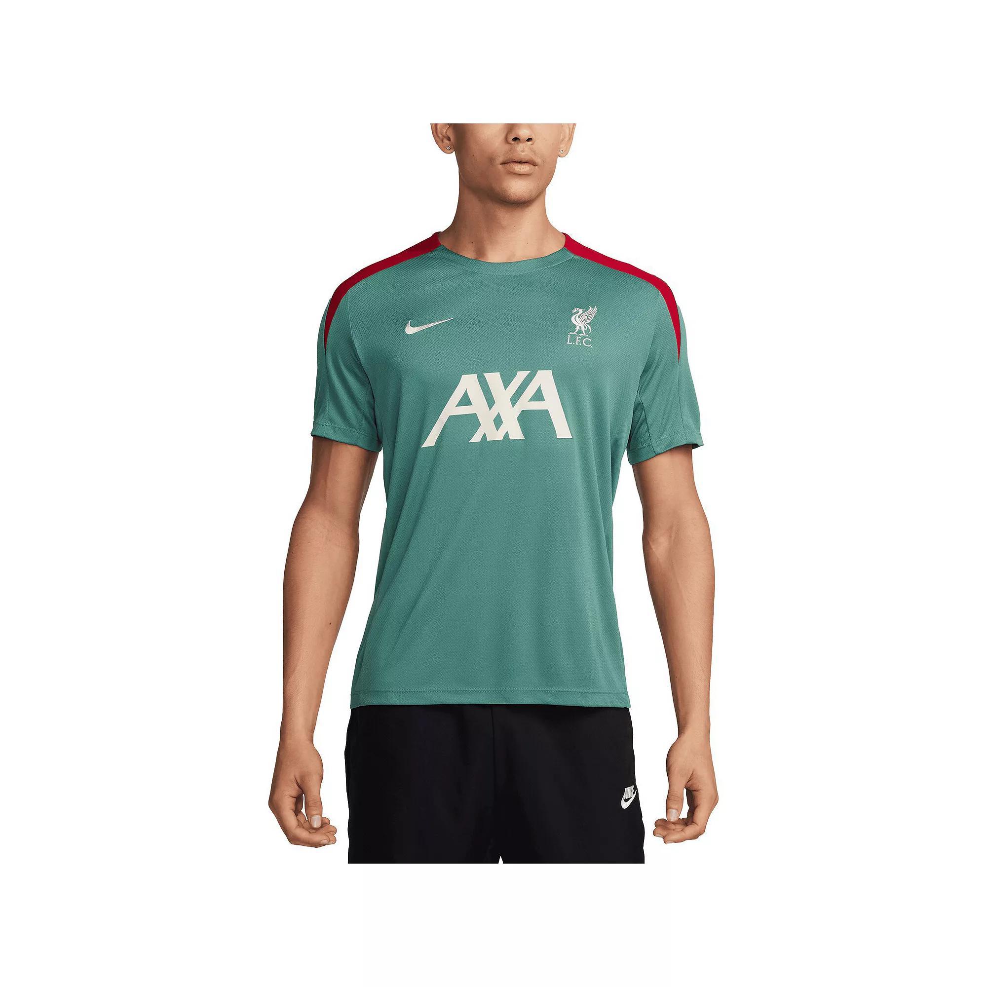 Men's Nike Green Liverpool 2024/25 Strike Performance Top, Size: XL, Lvp Green Product Image