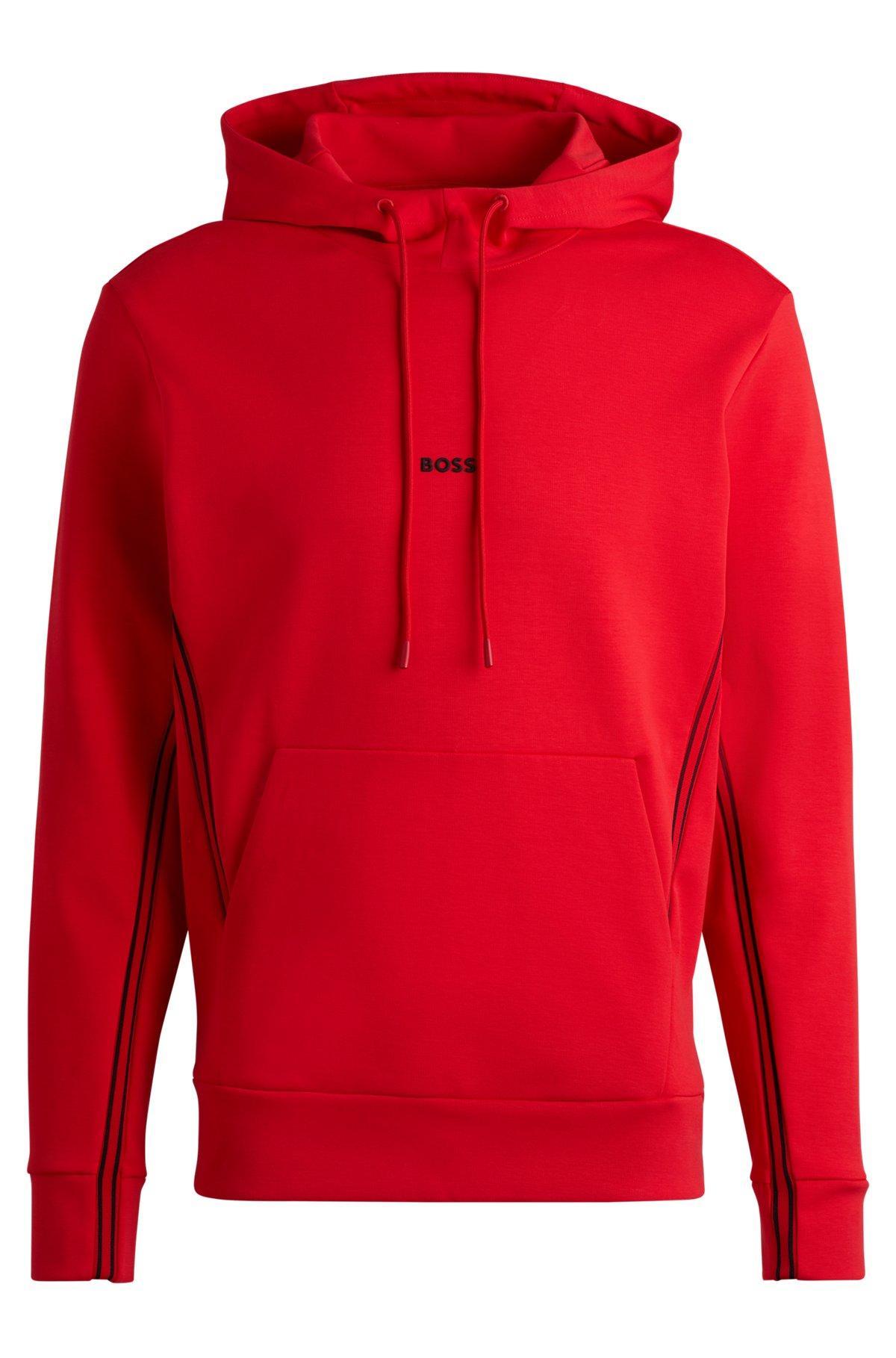 Regular-fit hoodie with logo detail Product Image