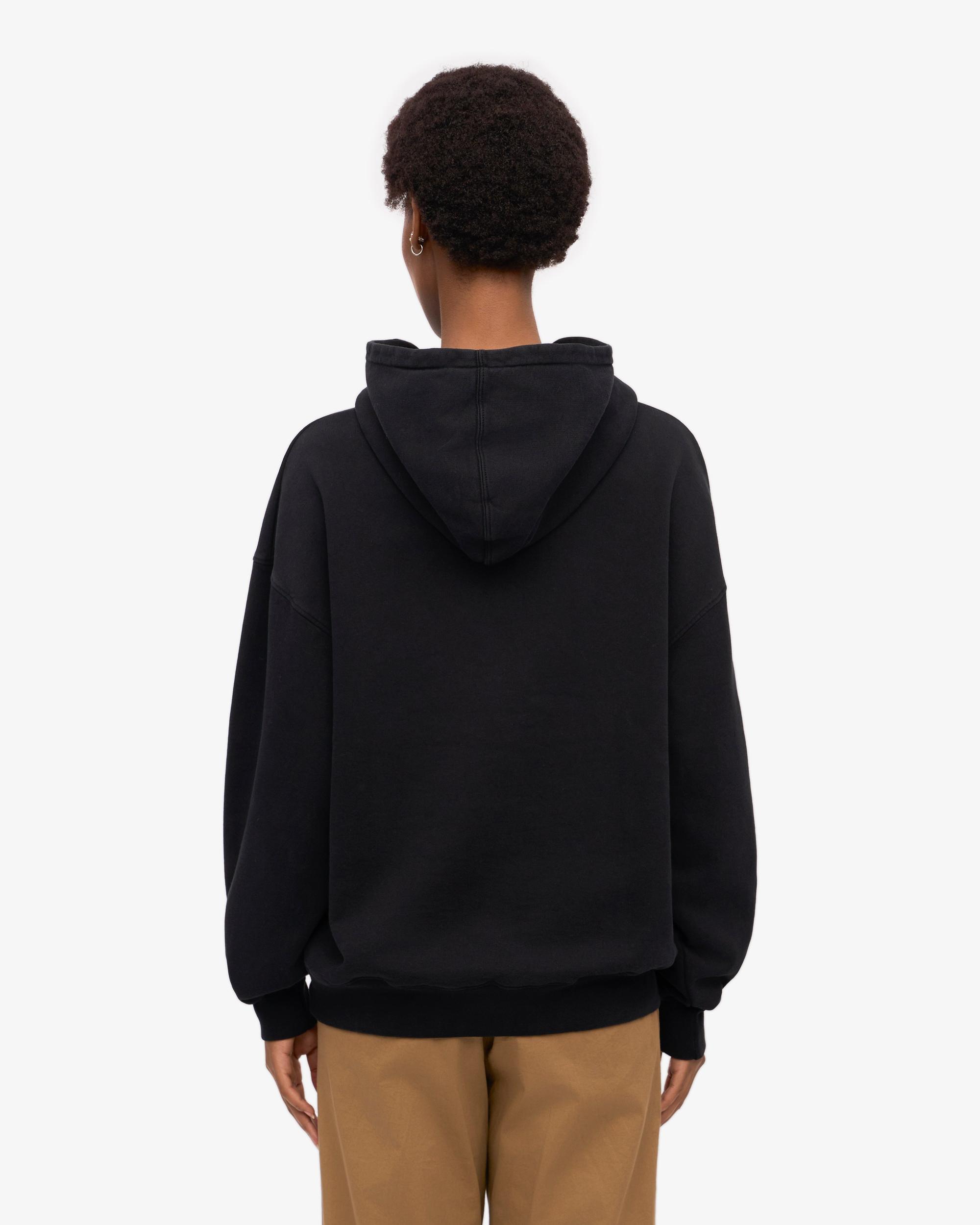 Organic Oversized Hood - Deep Black Product Image