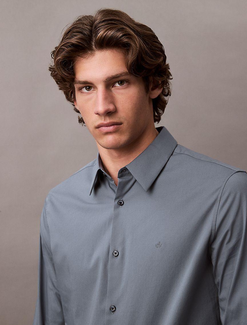 Slim Stretch Button-Down Shirt Product Image