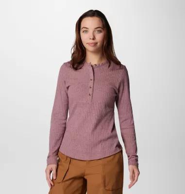 Columbia Women's Brea Falls Henley Long Sleeve Shirt- Product Image