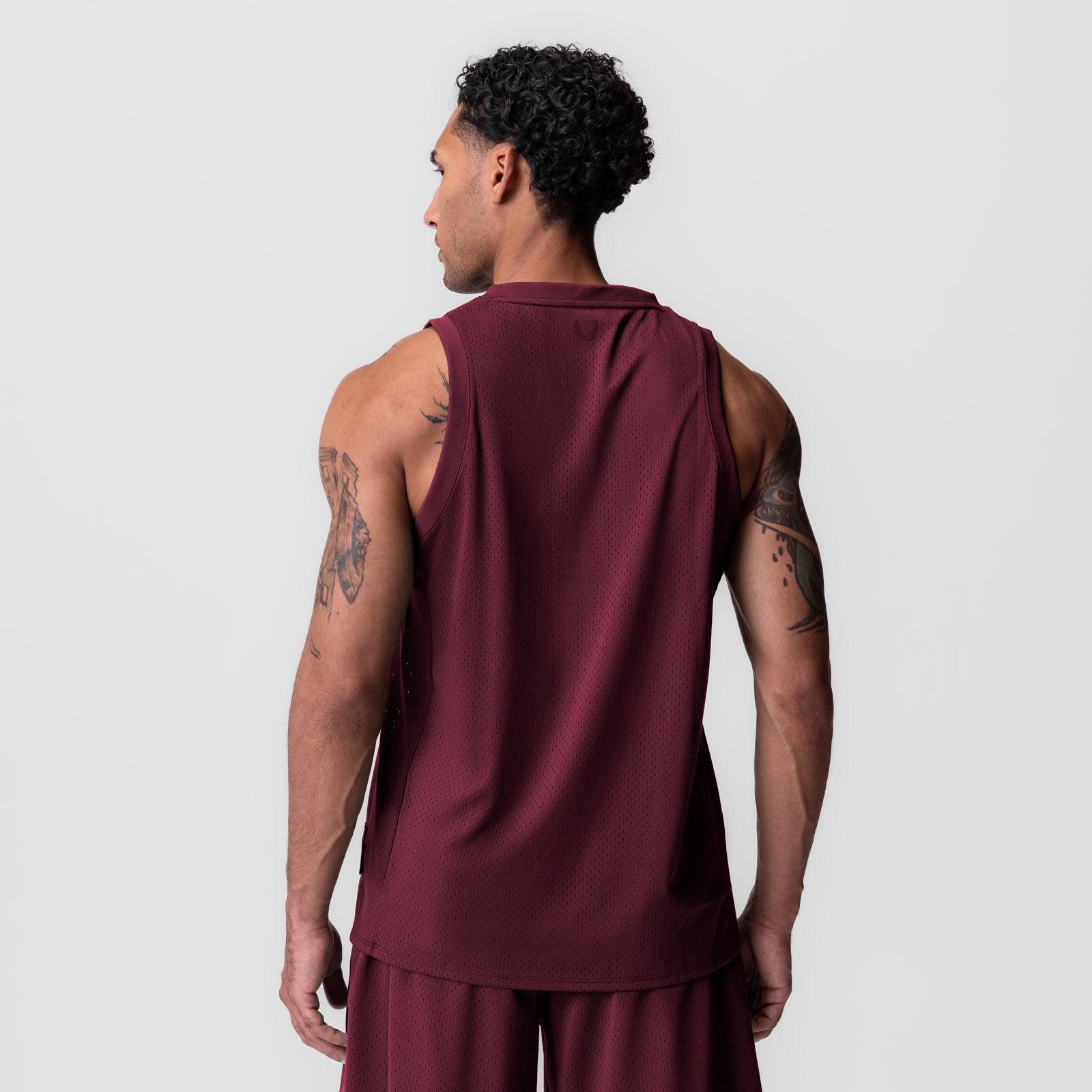 0990. Ion-Mesh Basketball Jersey - Crimson Product Image
