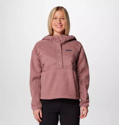 Columbia Womens Cloud Point Hooded Fleece Pullover- Product Image