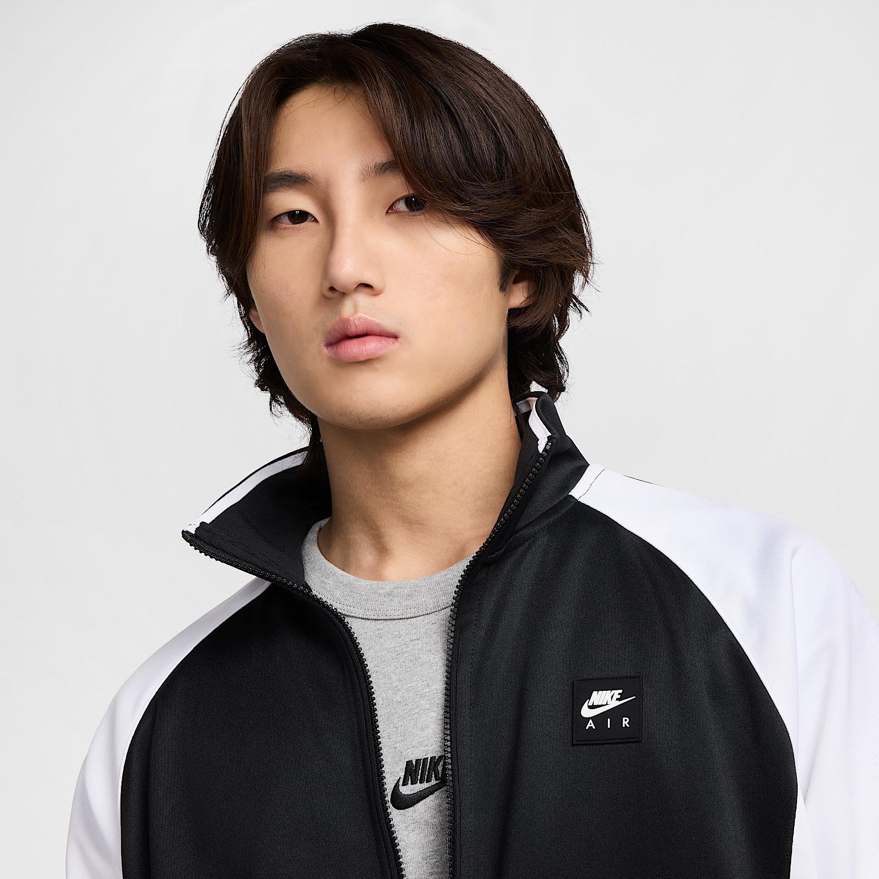 Nike Mens Air Poly-Knit Full-Zip Jacket | HJ0632-010 Product Image