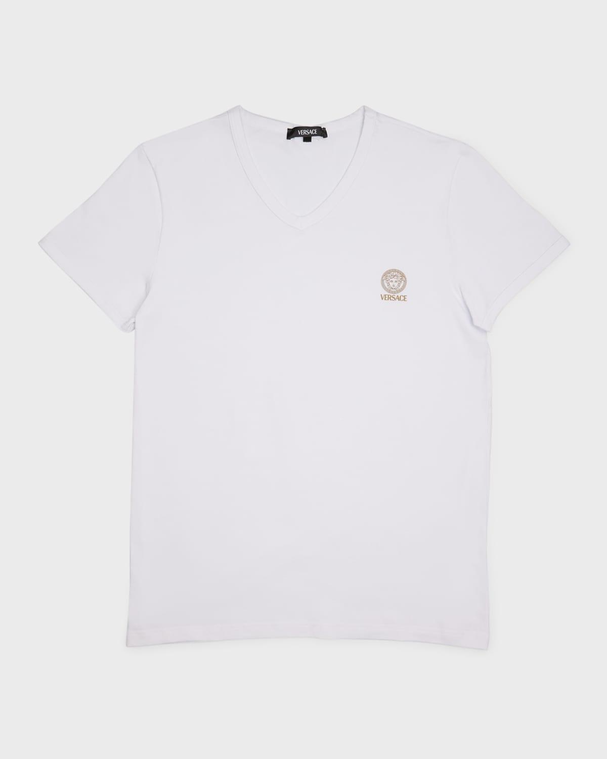 Mens V-Neck Logo T-Shirt Product Image