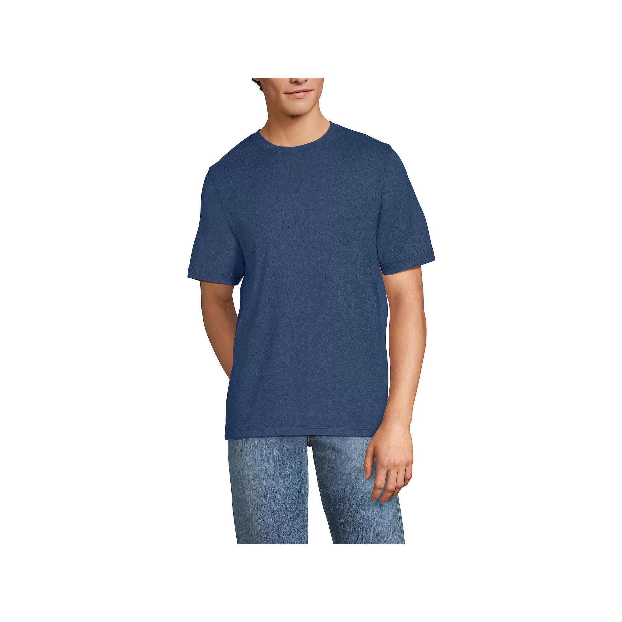 Men's Lands' End Super-T Short Sleeve T-Shirt,  Product Image