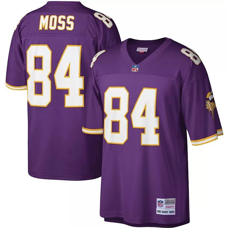 Mens Mitchell & Ness Randy Moss Minnesota Vikings Legacy Replica Jersey Product Image