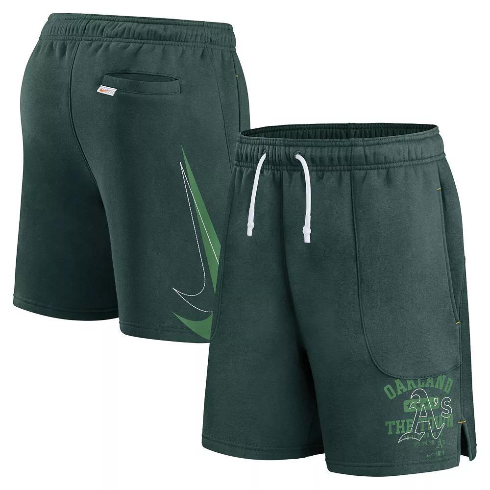 Men's Nike Green Oakland Athletics Statement Ball Game Shorts,  Product Image