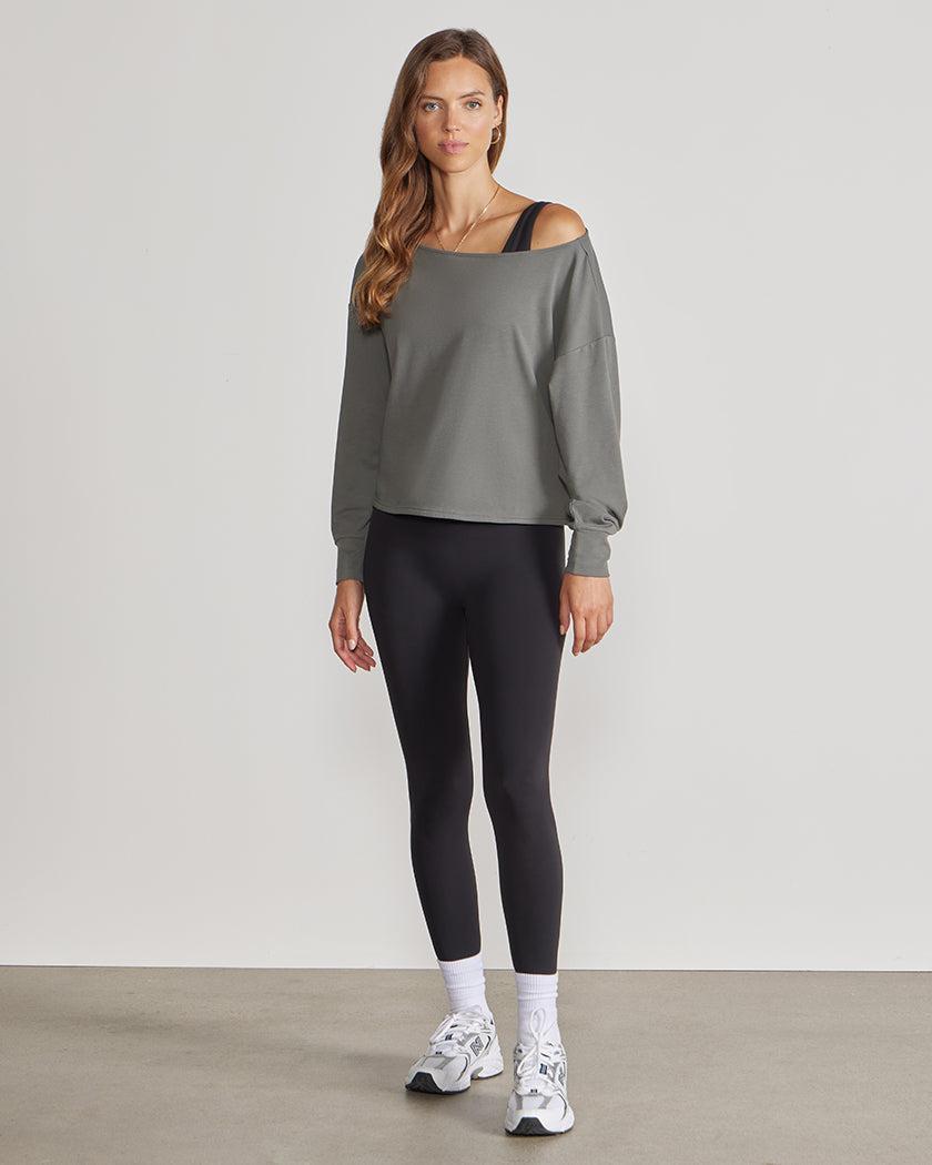 Drift Relaxed Off-Shoulder Long Sleeve Product Image