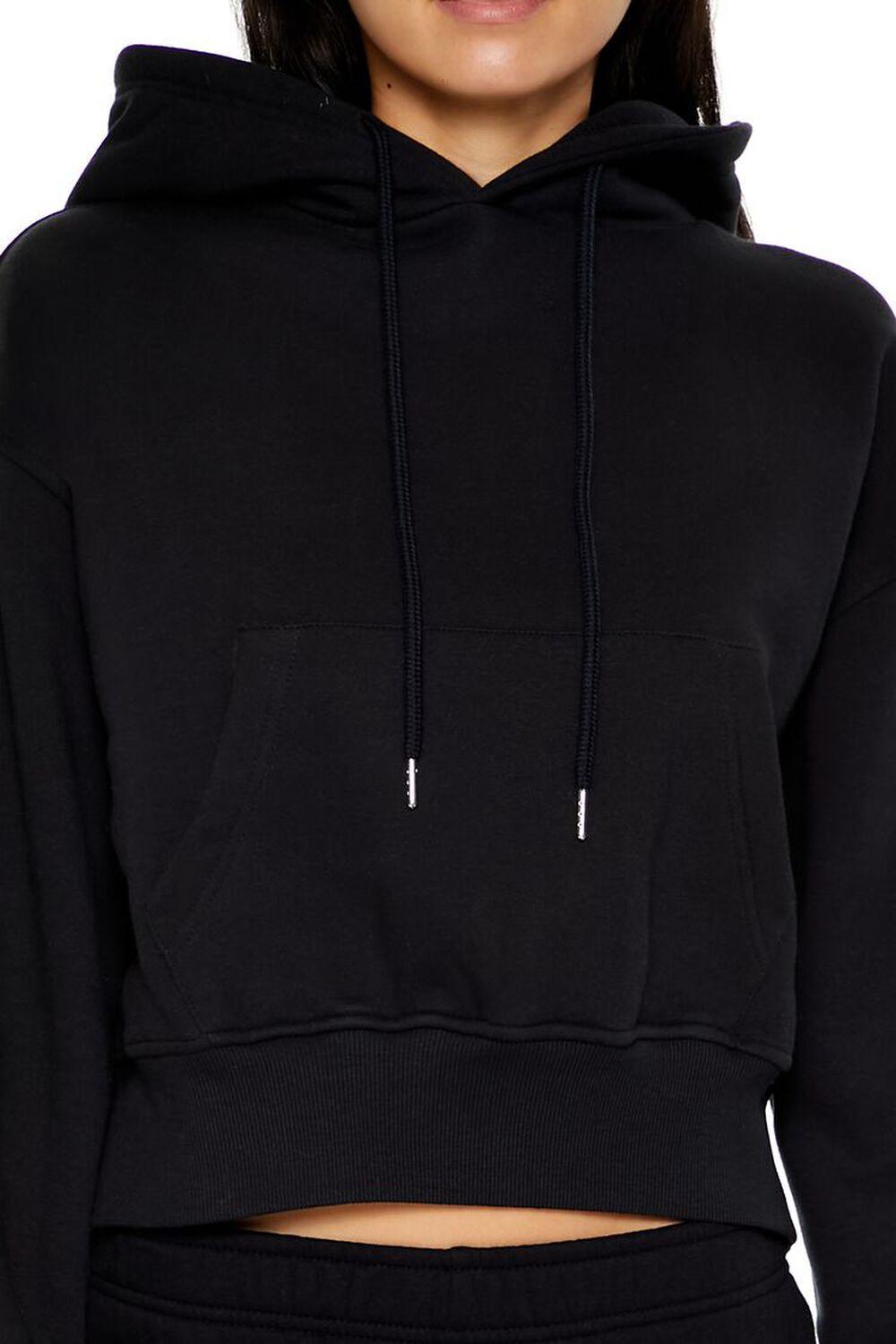 Fleece Drawstring Hoodie | Forever 21 Product Image